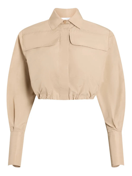  Patou Cropped Shirt - Neutrals 
