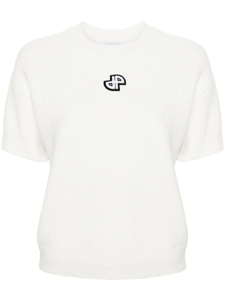  Patou 3d-knit Short-sleeved Jumper - Neutrals 