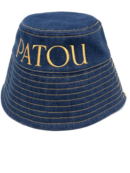  Patou Patou Denim Bucket Hat - Blue 