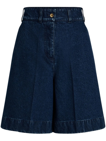  Patou Denim Shorts - Blue 