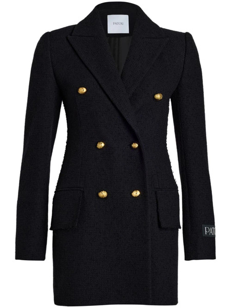  Patou Double-breasted Blazer - Black 