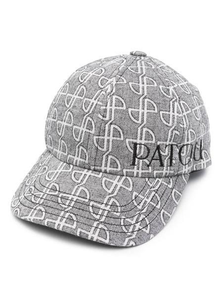  Patou Embroidered-logo Six-panel Cap - Grey 