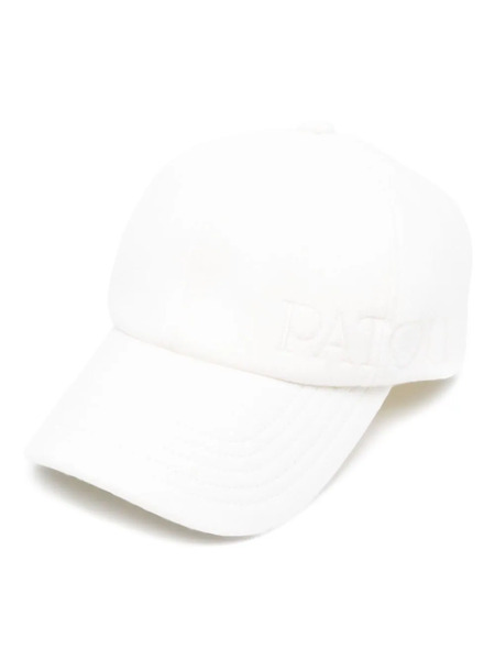  Patou Embroidered-logo Six-panel Cap - White 