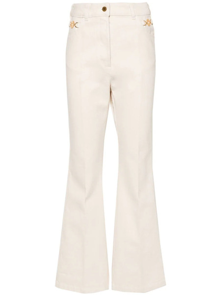  Patou Flared Denim Trousers - Neutrals 