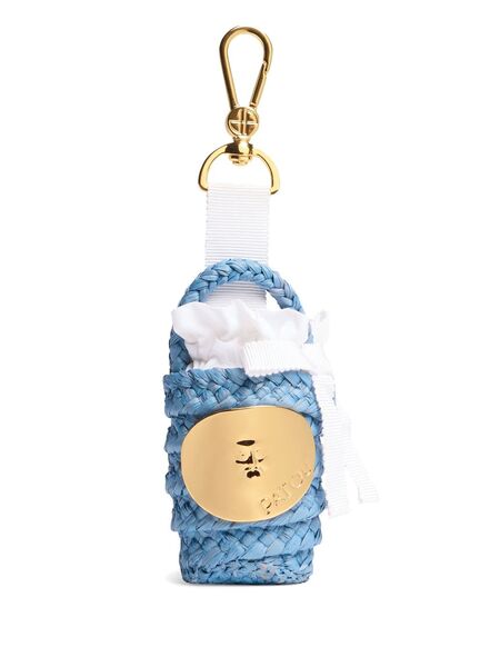  Patou Iconic Bucket Keyring - Blue 
