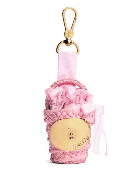  Patou Iconic Bucket Keyring - Pink 