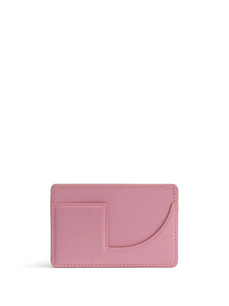  Patou Jp Leather Card Holder - Pink 