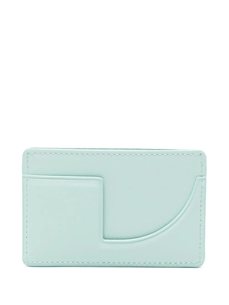  Patou Jp Leather Cardholder - Blue 