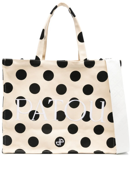  Patou Large Jp Tote Bag - Neutrals 