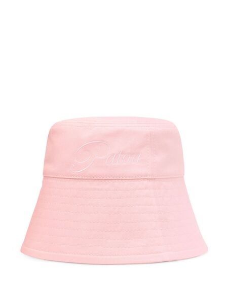  Patou Logo-embroidered Bucket Hat - Pink 