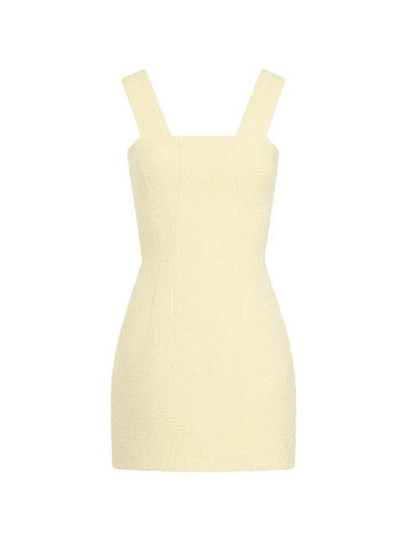  Patou Strap Mini Dress - Yellow 