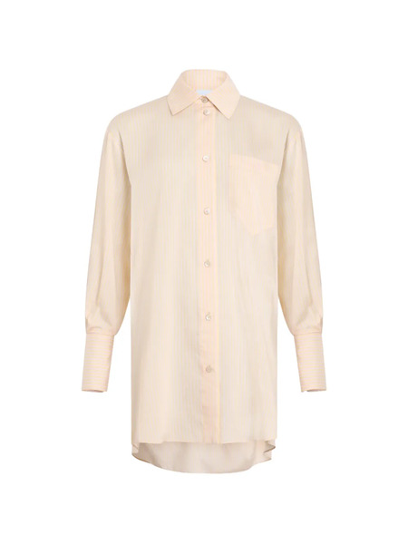  Patou Striped-pattern Shirt - Neutrals 