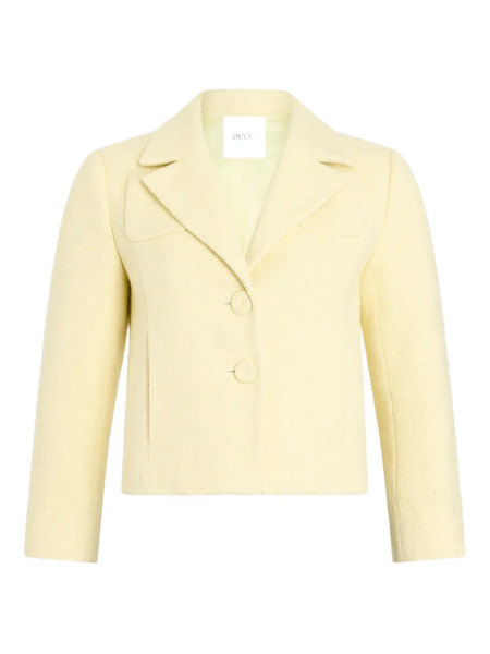  Patou Tailored Buttoned Jacket - Yellow 