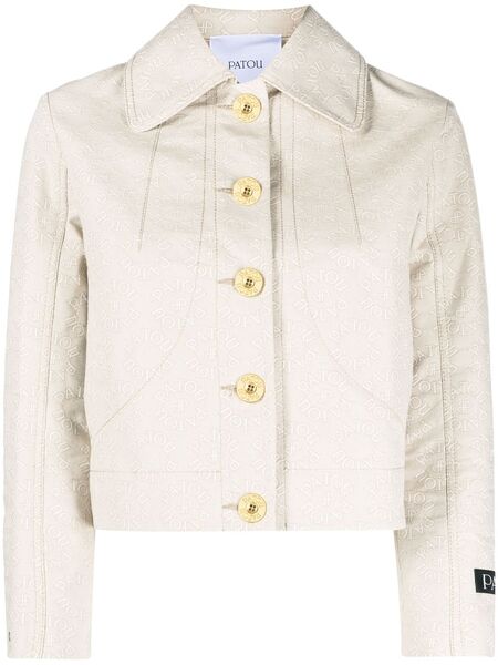  Patou Tailored Short Jacket - Neutrals 