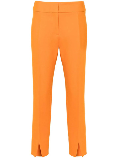  Patou Wool Cropped Trousers - Orange 