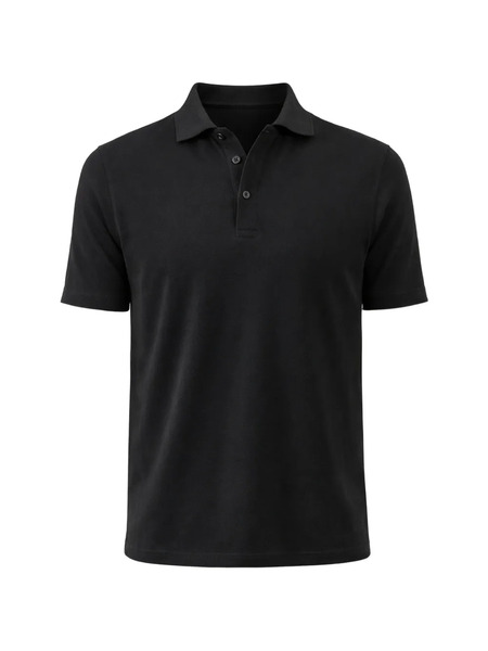  Patrick Assaraf Iconic Short-sleeve Polo Shirt - Black 