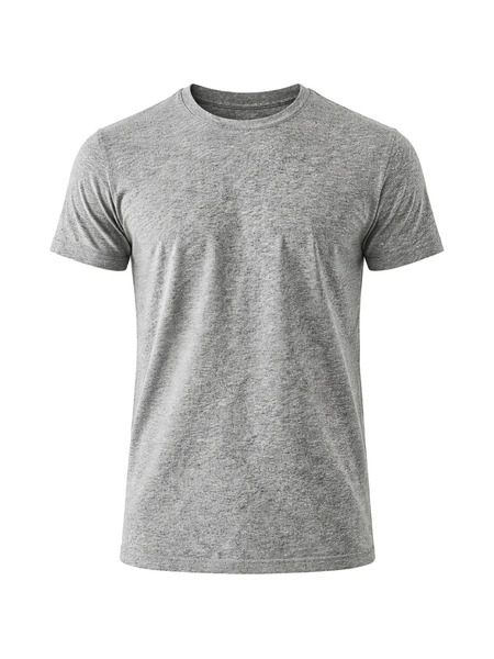  Patrick Assaraf Mélange-effect T-shirt - Grey 