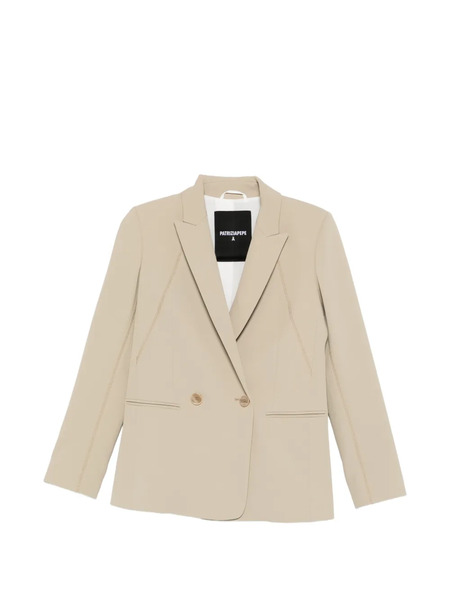  Patrizia Pepe Double-breasted Blazer - Neutrals 