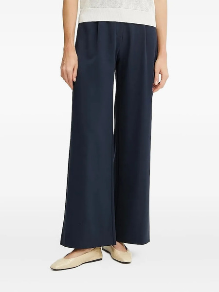  Patrizia Pepe Elastic-waistband Palazzo Pants - Blue 