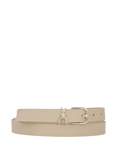  Patrizia Pepe Embellished Leather Belt - Neutrals 