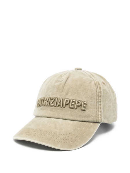  Patrizia Pepe Embroidered Baseball Cap - Neutrals 