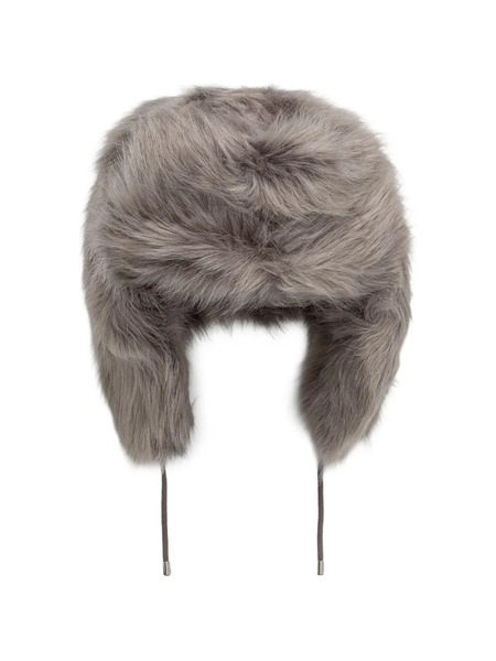  Patrizia Pepe Fauxffur Hat - Grey 