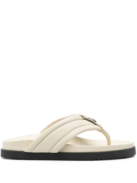  Patrizia Pepe Fly Slides - Neutrals 