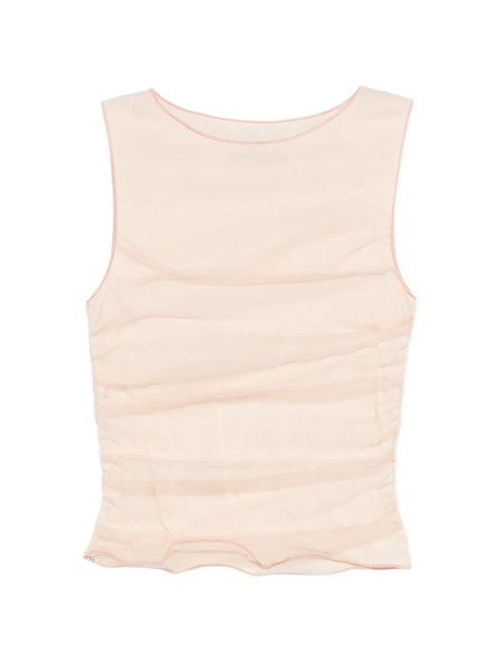  Patrizia Pepe Gathered Blouse - Pink 