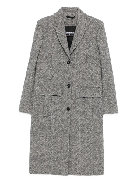  Patrizia Pepe Herringbone Coat - Grey 