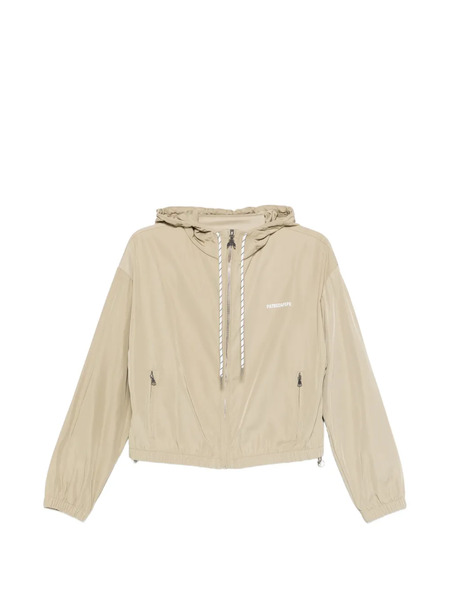  Patrizia Pepe Hooded Bomber Jacket - Neutrals 