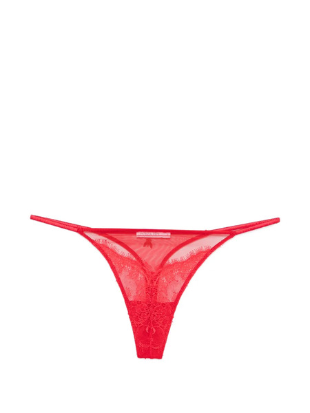  Patrizia Pepe Lace Thong - Red 