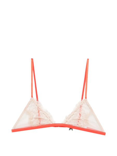  Patrizia Pepe Lace Triangle Bra - Neutrals 