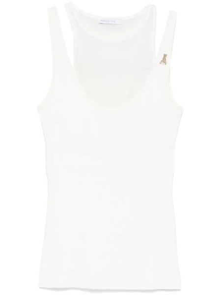  Patrizia Pepe Layered-effect Top - White 