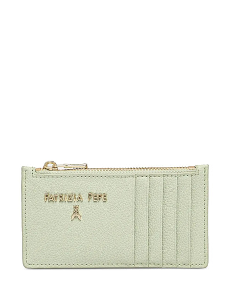  Patrizia Pepe Logo-plaque Wallet - Green 