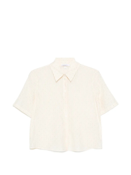  Patrizia Pepe Striped-pattern Shirt - Neutrals 