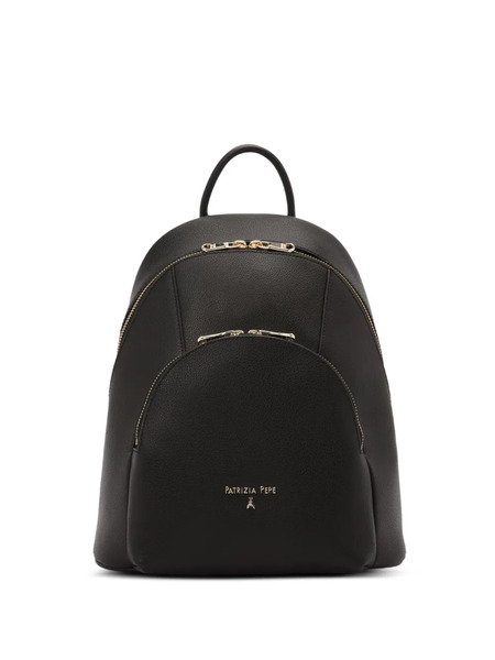  Patrizia Pepe Zip Backpack - Black 