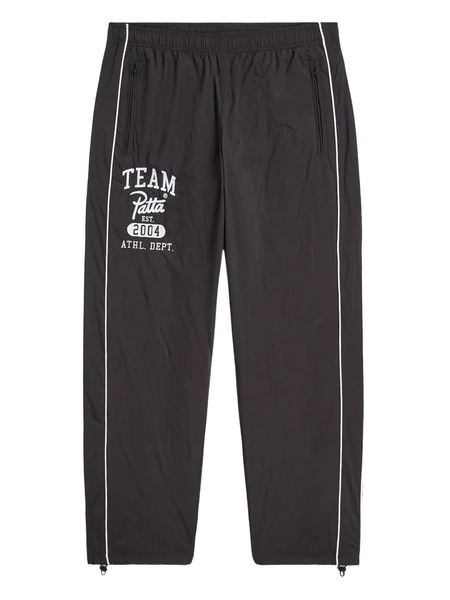  Patta Logo-embroidery Pants - Black 