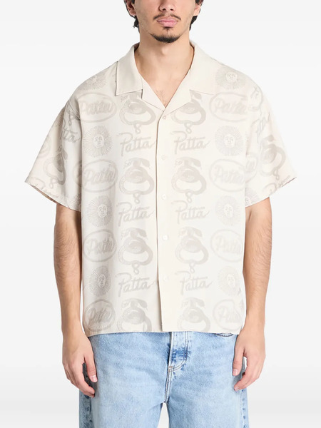  Patta Serpentes Summer Shirt - Neutrals 