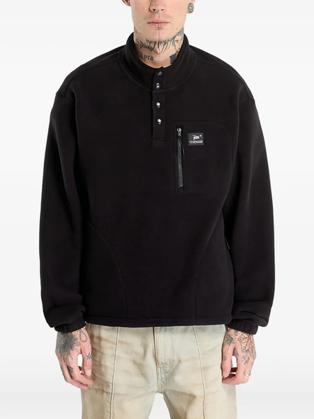  Patta Sherpa-fleece Sweatshirt - Black 