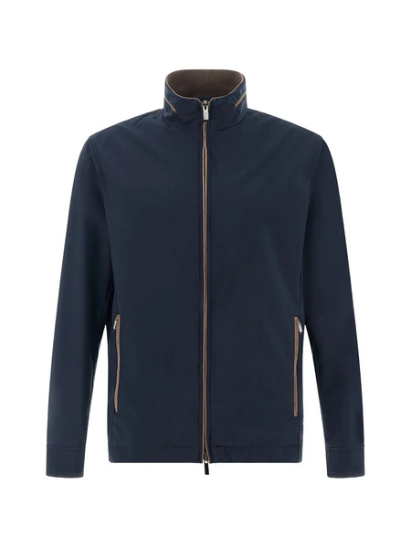  Paul & Shark Alcantara Details Jacket - Blue 