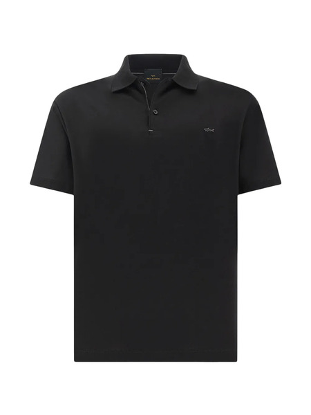  Paul & Shark Buttoned Polo - Black 
