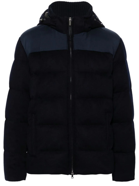  Paul & Shark Cashmere Puffer Jacket - Blue 