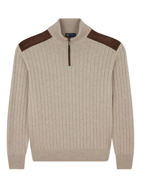  Paul & Shark Half-zip Sweater - Neutrals 