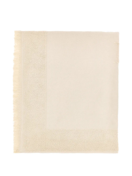  Paul & Shark Jacquard-logo Beach Towel - Neutrals 