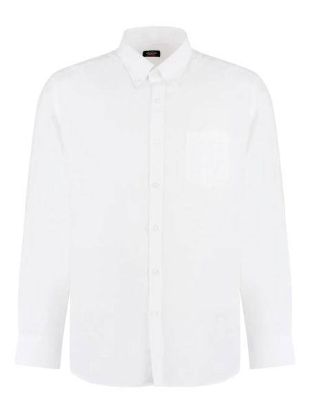  Paul & Shark Patch Pocket Shirt - White 