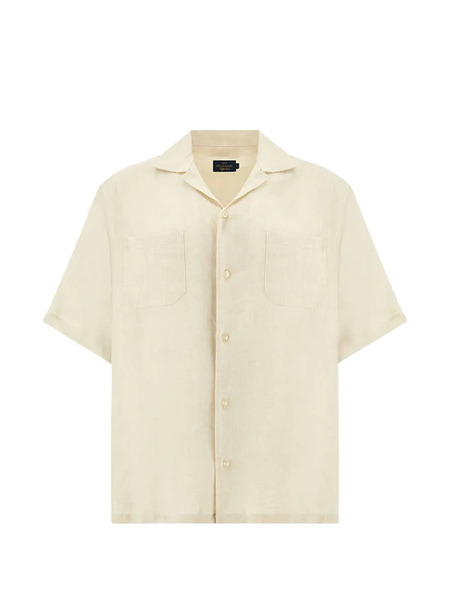  Paul & Shark Pocket Linen Shirt - Neutrals 