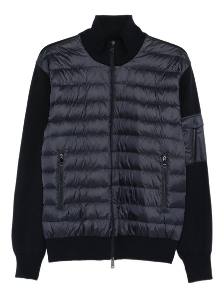  Paul & Shark Quilted Wool-sleeve Jacket - Blue 