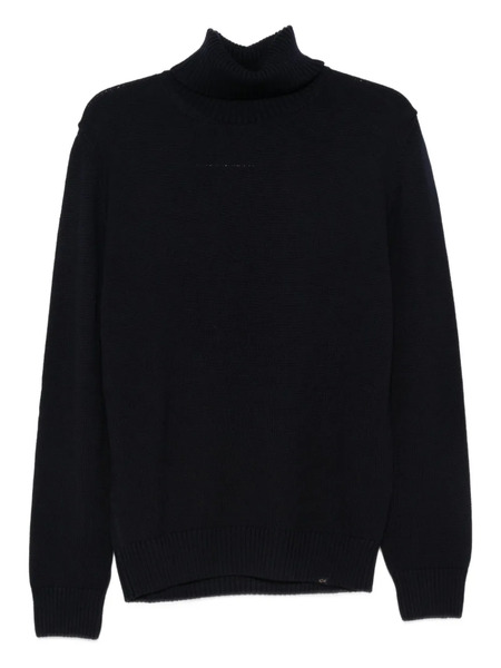 Paul & Shark Turtleneck Wool Sweater - Blue 
