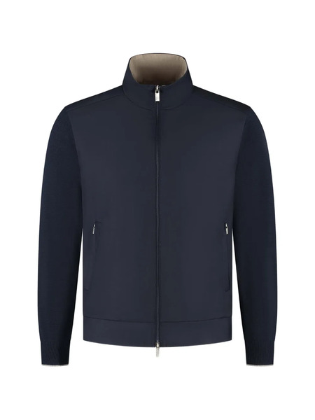  Paul & Shark Zipped Sweater - Blue 