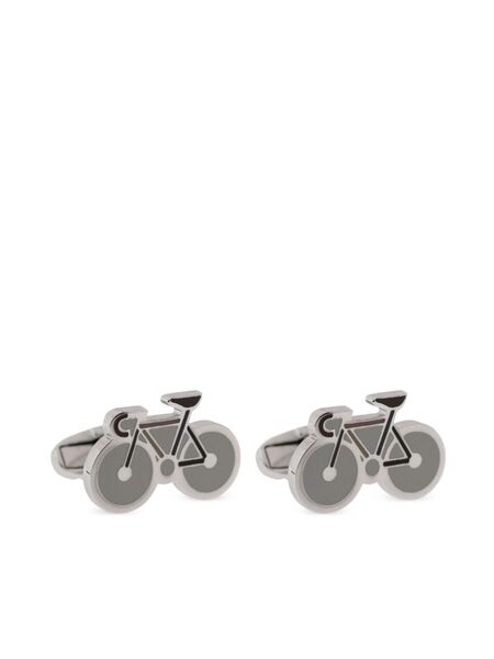  Paul Smith Bike Cufflinks - Silver 